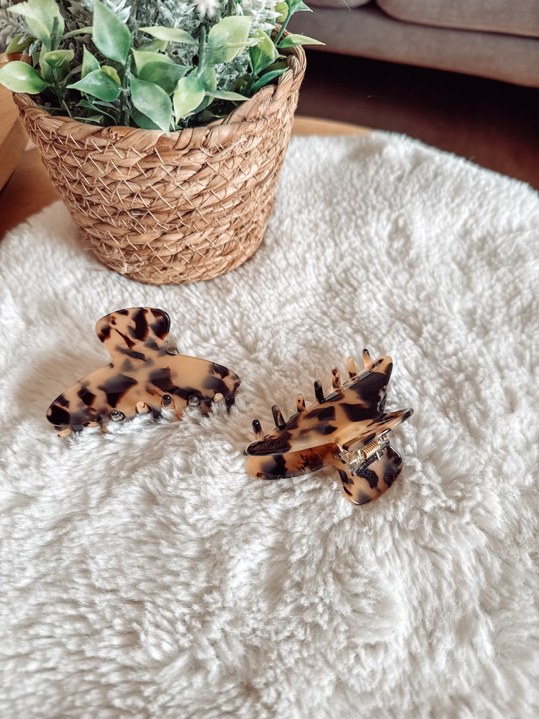 Liesbeth - marmer haarclip