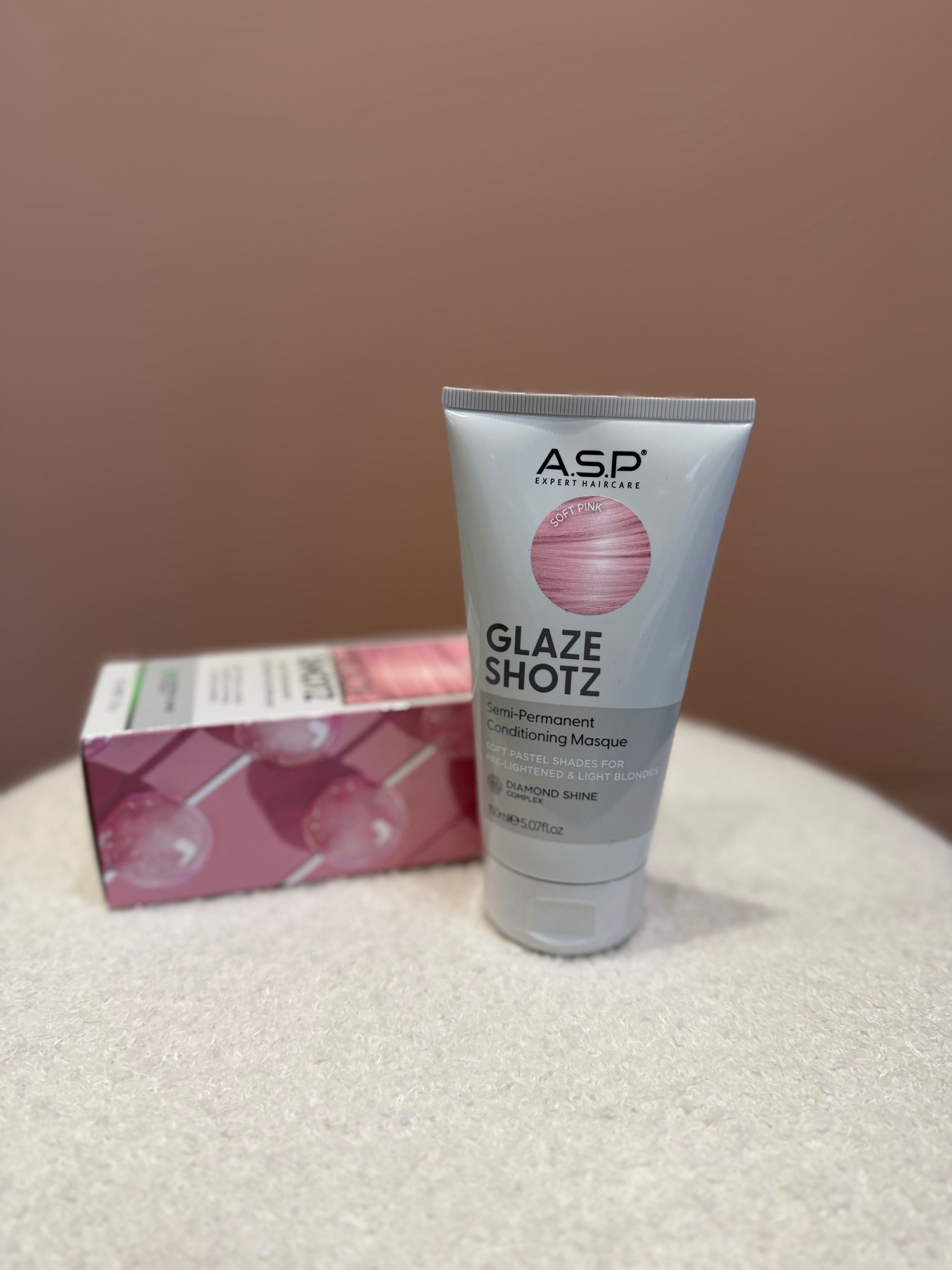 glaze shotz soft pink